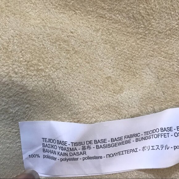 Zara gold rose faux leather crop top Sz Xs - Picture 8 of 9